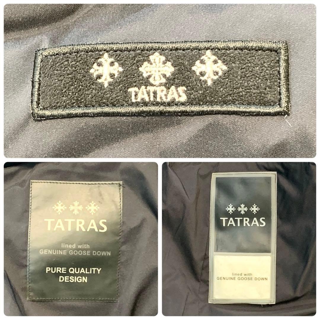 04/XLサイズ TATRAS タトラス ボルボレ ダウンジャケット 黒