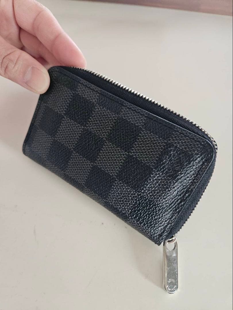 【極美品】ルイヴィトン ダミエグラフィット ジッピーパース