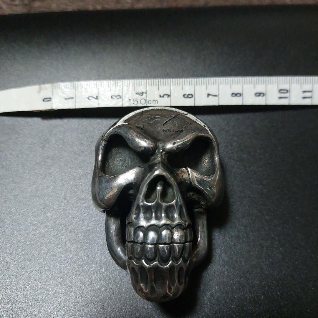 シルバースカル　ベルトフック