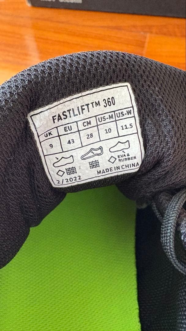 INOV-8 FASTLIFT 360 ブラック　28㎝