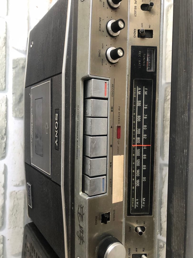 SONY　CF-2550& CRS-2000 まとめて2台(A36)