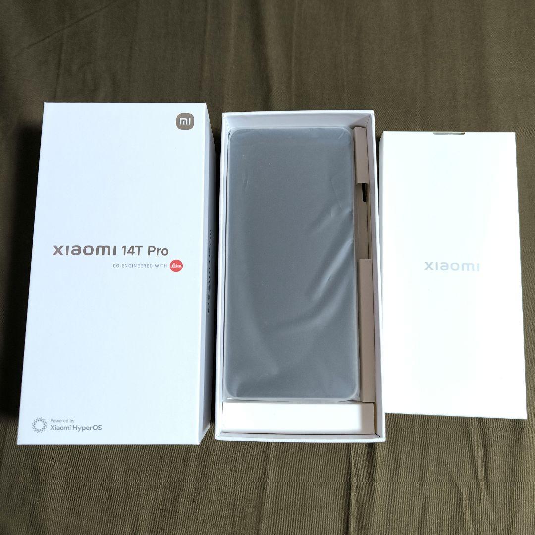 新品✨❗Xiaomi 14T Pro✨ 50Wワイヤレス充電器付き チタングレー