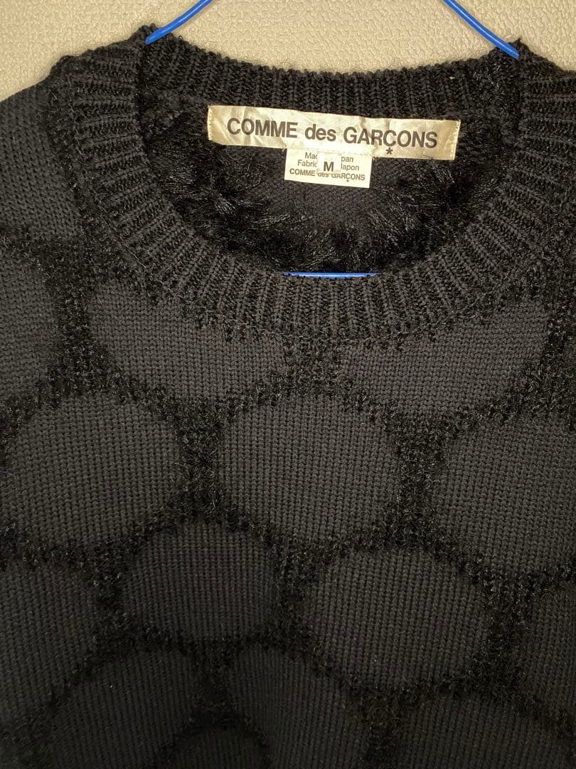 コムデギャルソン　ポルカドットセーター　Mサイズ