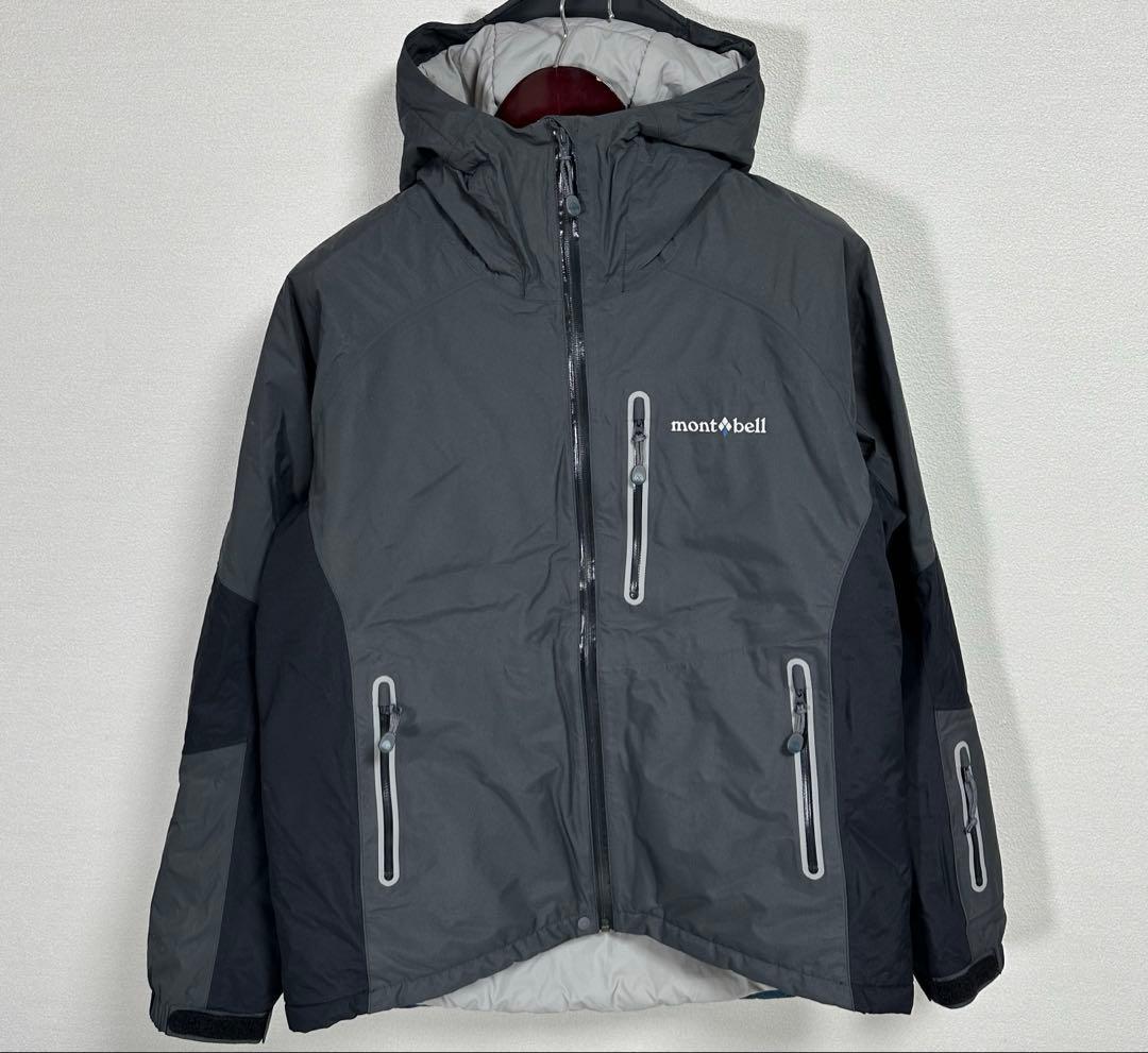 美品 montbell パウダーライトパーカ L 1102107 中綿