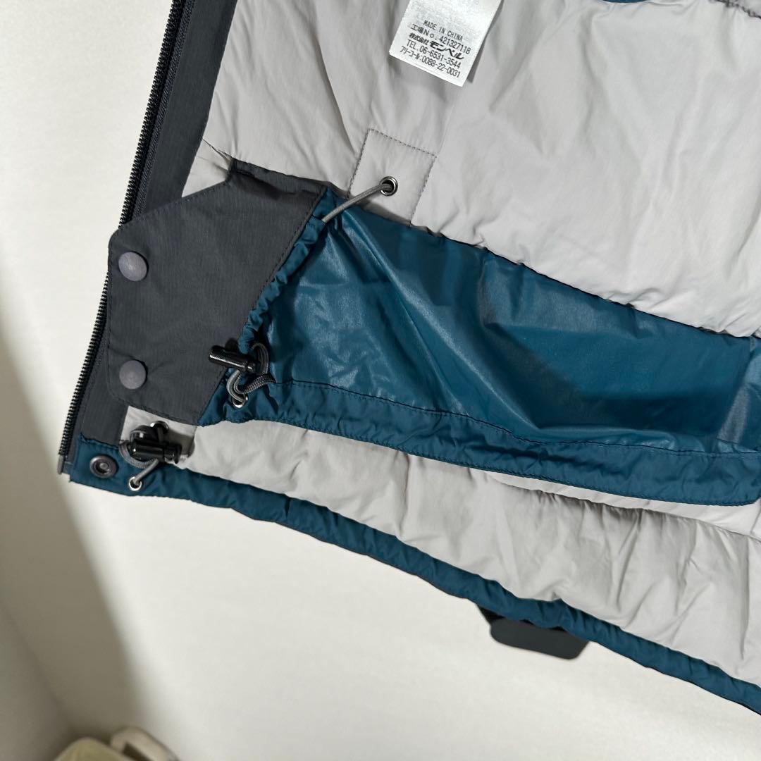 美品 montbell パウダーライトパーカ L 1102107 中綿