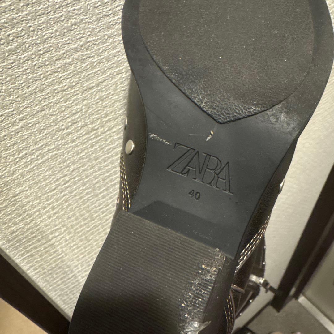 ZARA ウエスタンブーツ