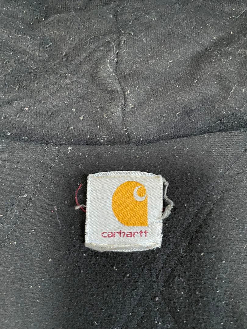 Carhartt アクティブジャケット ダック地 フェードカーキ ジップパーカー