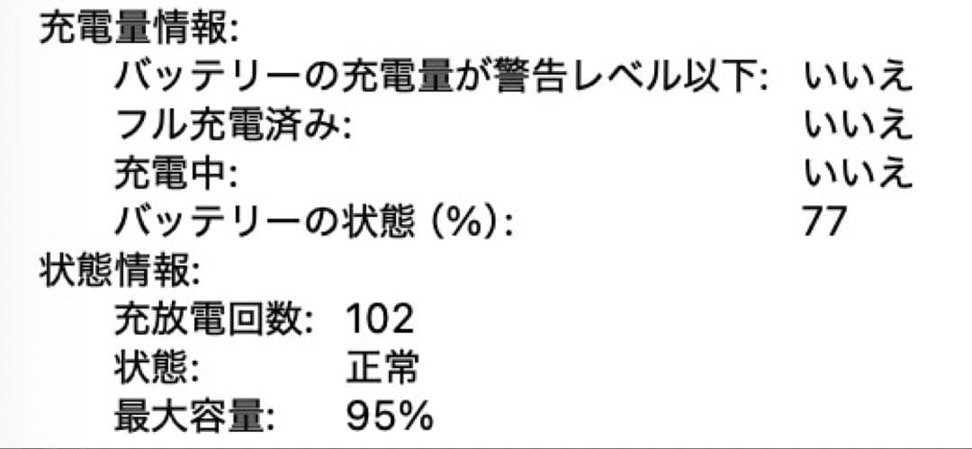 MacBook Air 13インチ ゴールド