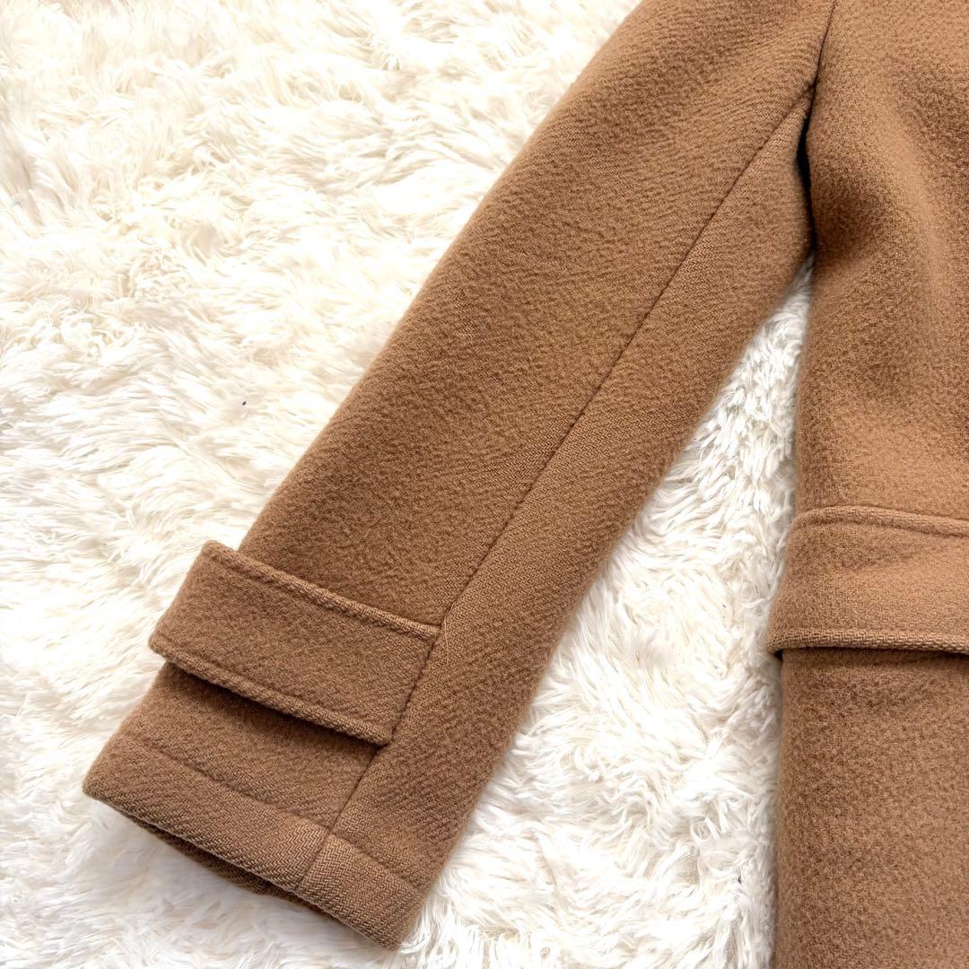 MACKINTOSH ダッフルコート 英国製 キャメル 34 レディース S