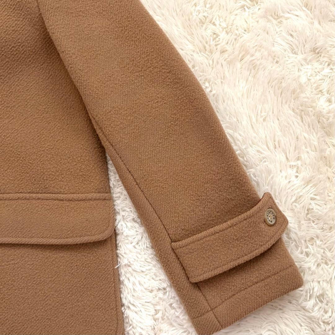 MACKINTOSH ダッフルコート 英国製 キャメル 34 レディース S