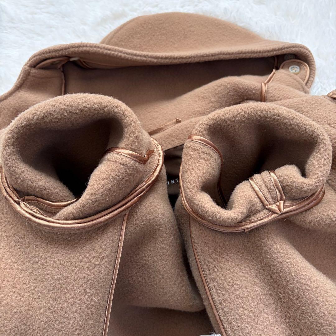 MACKINTOSH ダッフルコート 英国製 キャメル 34 レディース S