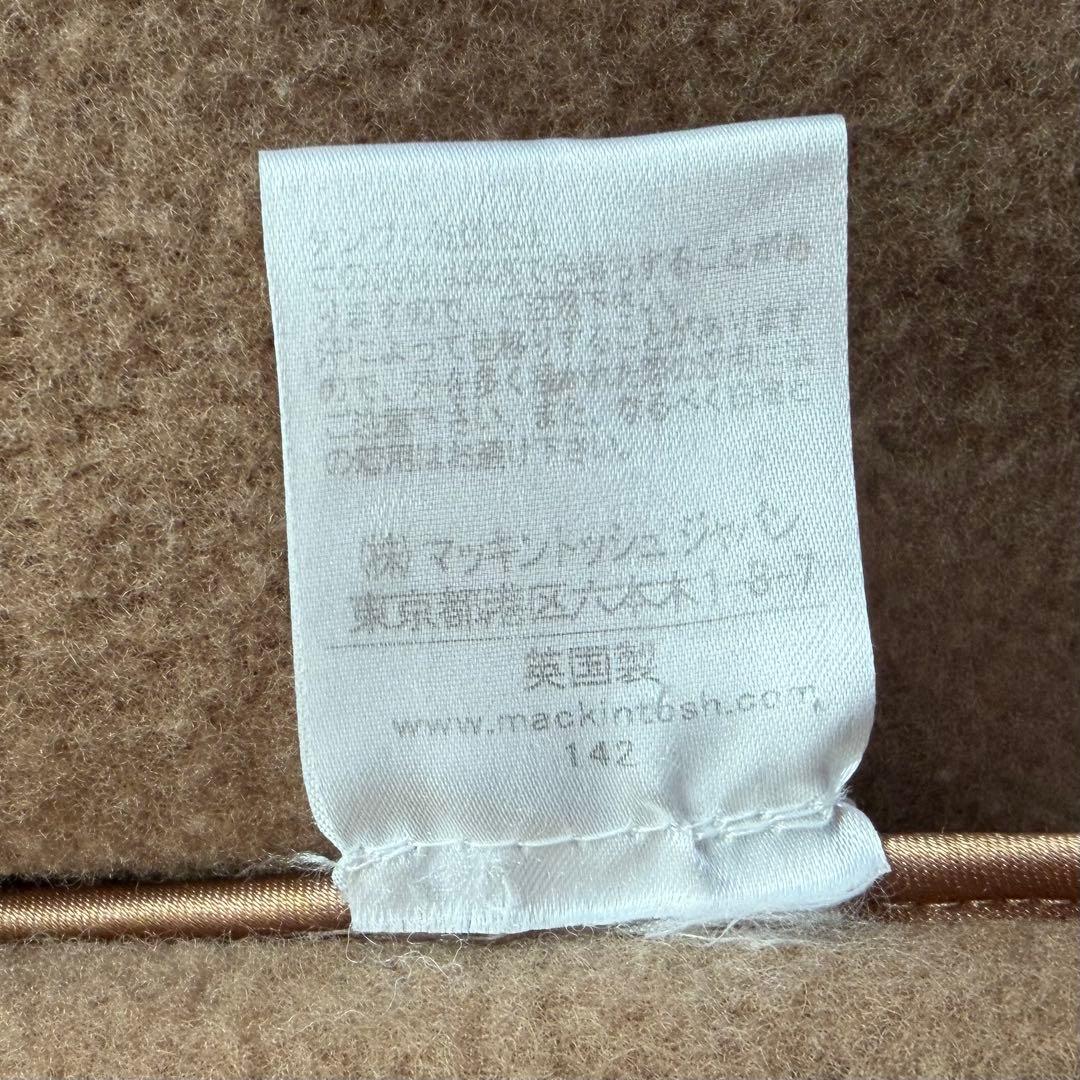MACKINTOSH ダッフルコート 英国製 キャメル 34 レディース S