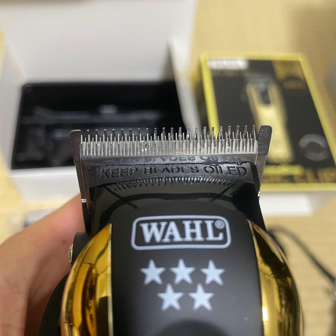 wahl コードレスバリカンファイブスターマジッククリップ GOLD
