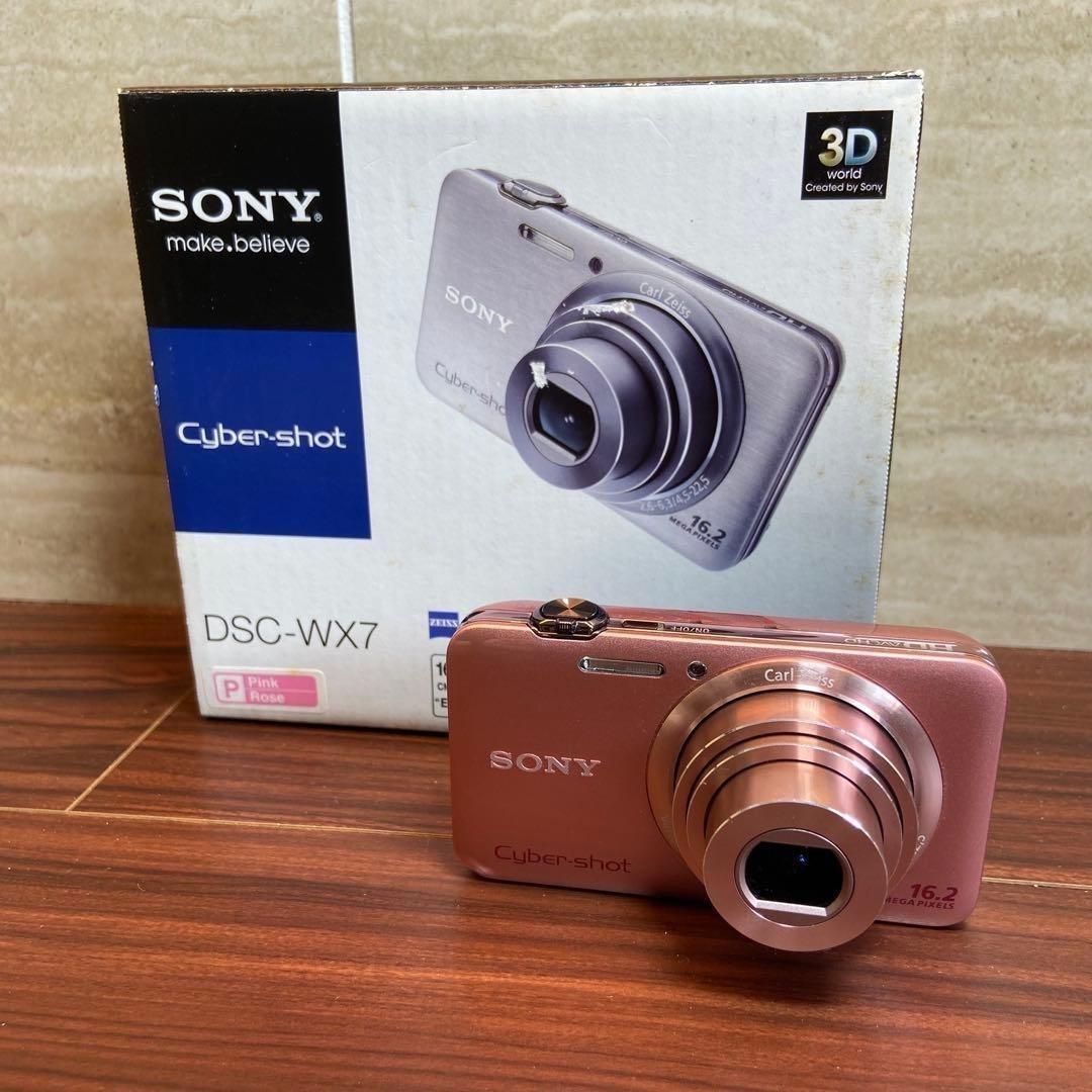 SONY Cyber−Shot DSC-WX7 デジカメ ほぼ新品 4062