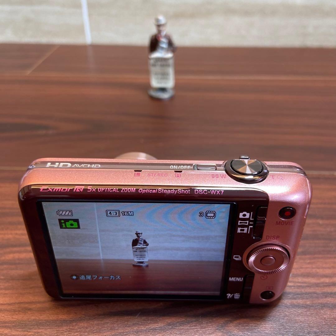 SONY Cyber−Shot DSC-WX7 デジカメ ほぼ新品 4062