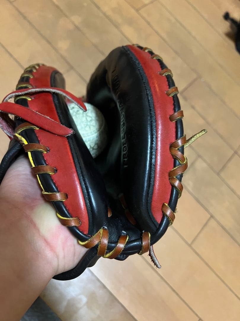 【即戦力】ハタケヤマ　軟式キャッチャーミット　甲斐拓也モデル