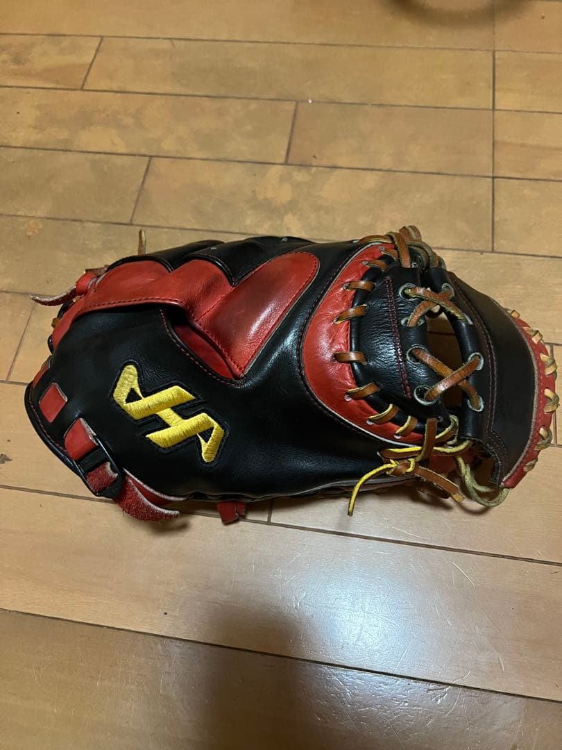 【即戦力】ハタケヤマ　軟式キャッチャーミット　甲斐拓也モデル