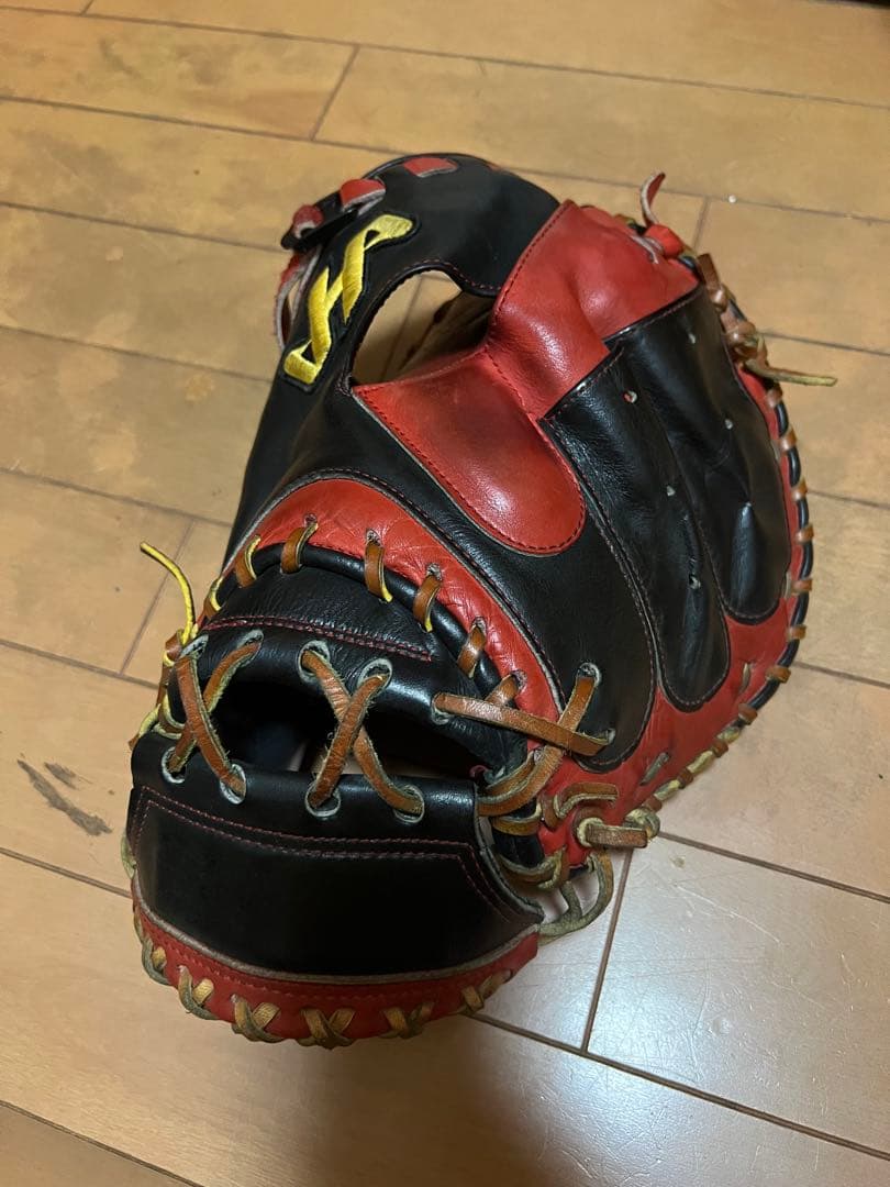 【即戦力】ハタケヤマ　軟式キャッチャーミット　甲斐拓也モデル