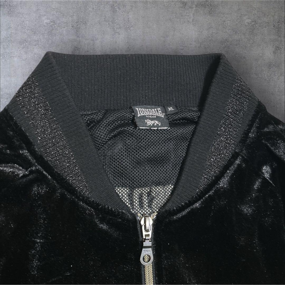 希少✨LONSDALE ベロア スカジャン　刺繍　トラックジャケット 和柄 龍