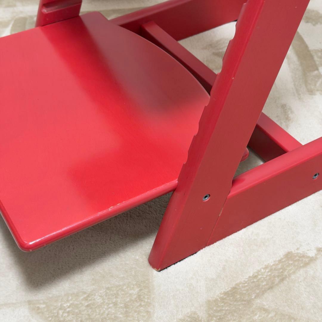 STOKKE トリップトラップ レッド S/N6 本体のみ
