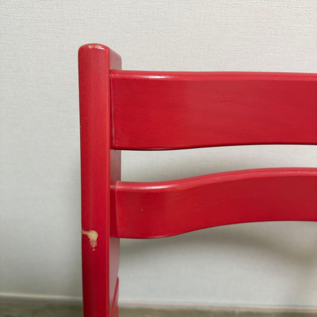 STOKKE トリップトラップ レッド S/N6 本体のみ