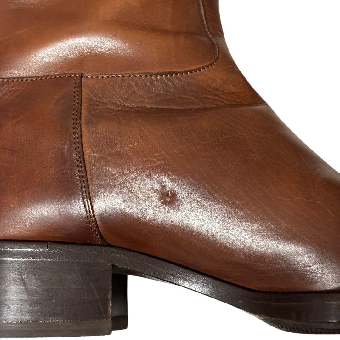 【美品】SARTORE サルトル　バックジップ　ジョッキーブーツ　23.5