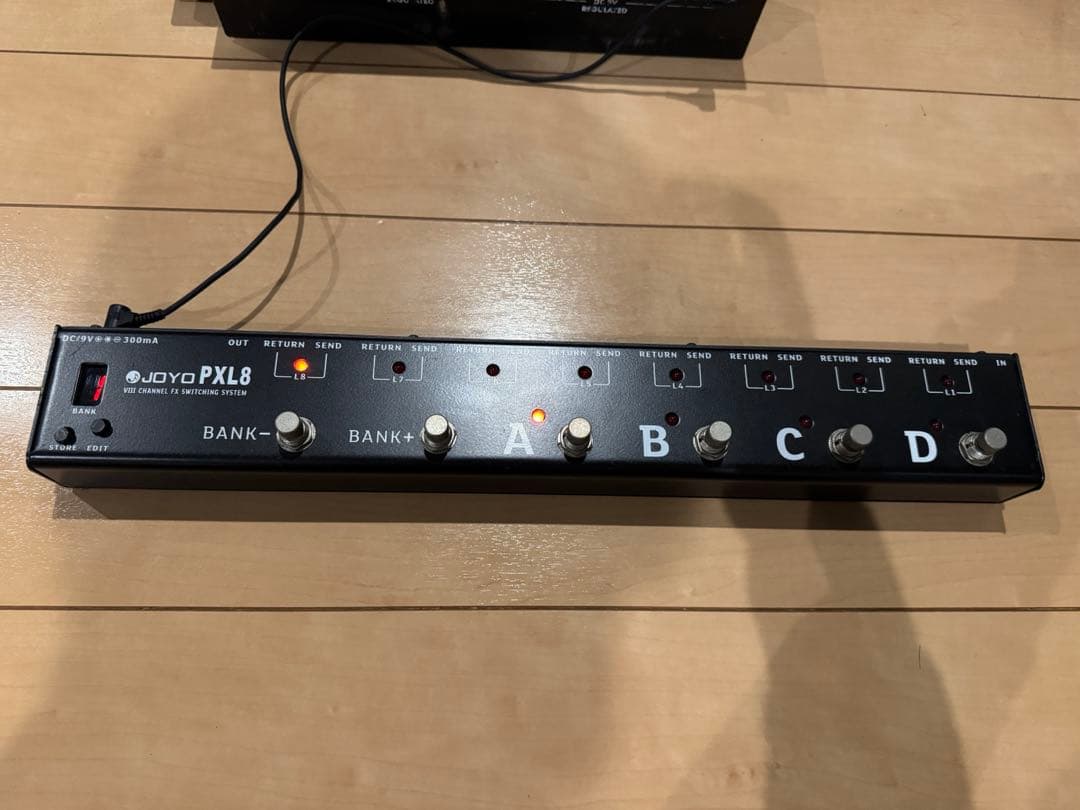 JOYO PXL8 プログラマブル スイッチャー