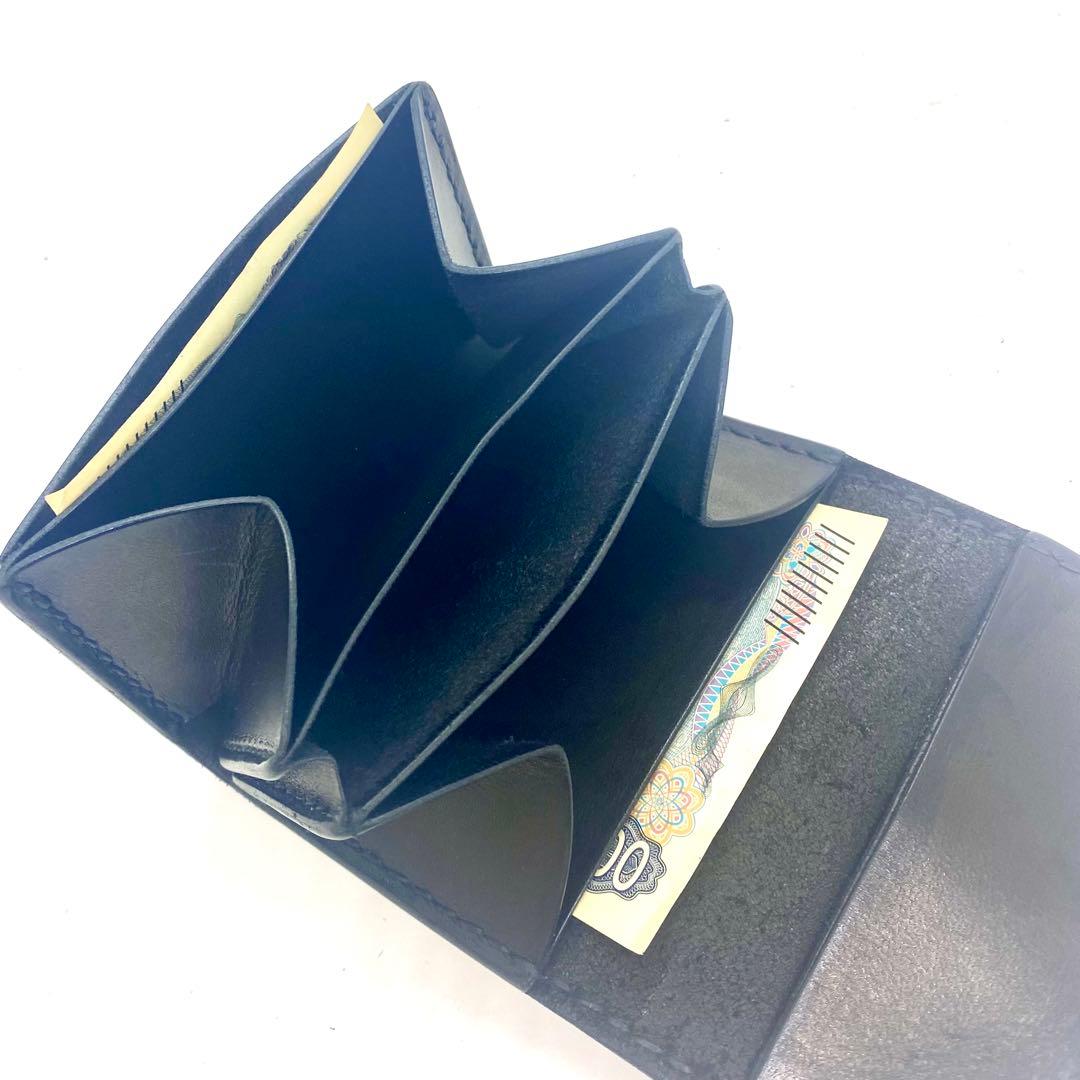 ‼️新作‼️コンパクトウォレット　ナバホフラワーコンチョ　アポロカスタム　BK