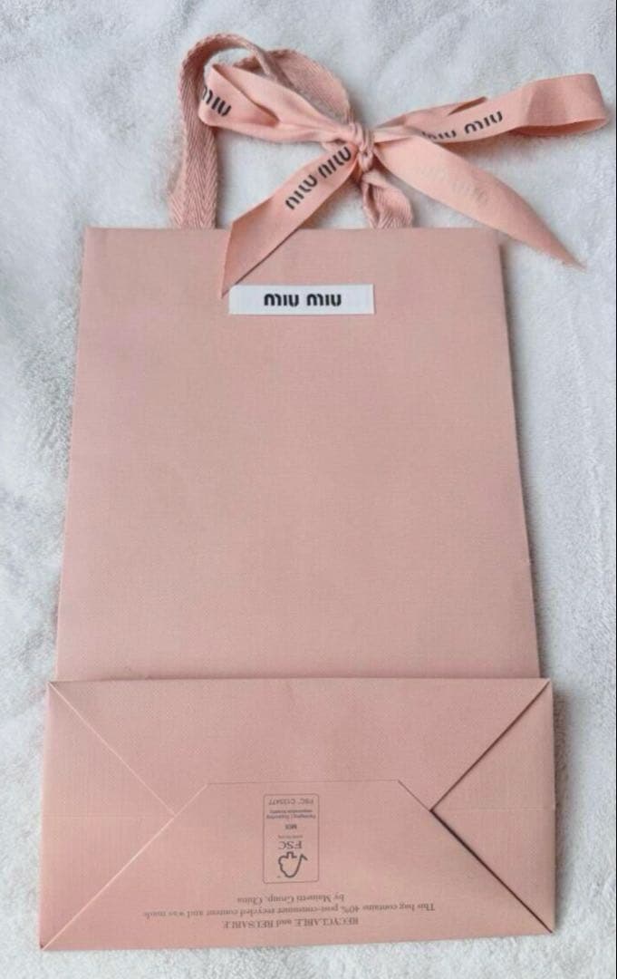 【伊勢丹購入品】ミュウミュウ サテン ピンク ヘアクリップ 現行完売 希少カラー