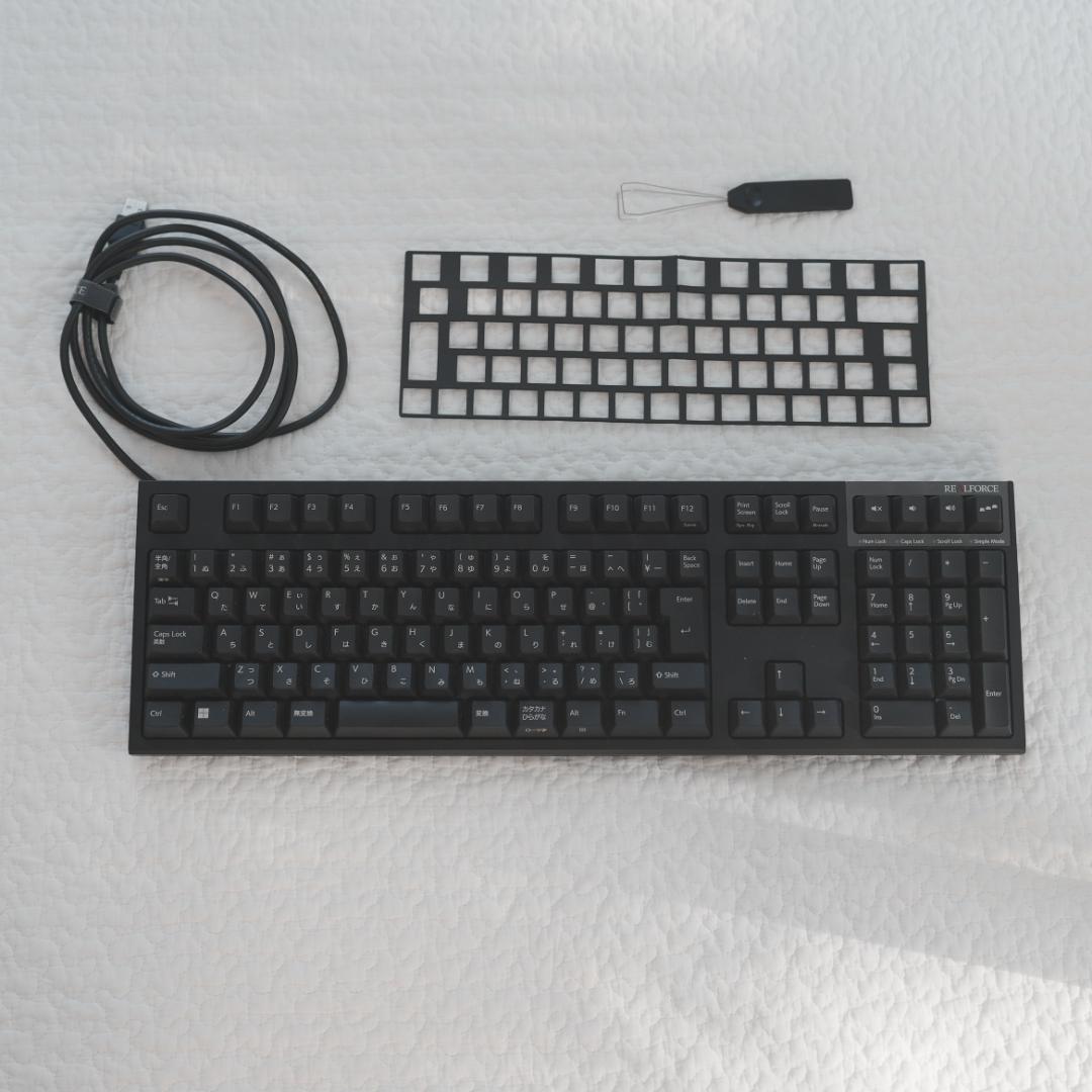 REALFORCE R3SA31 + キースペーサー