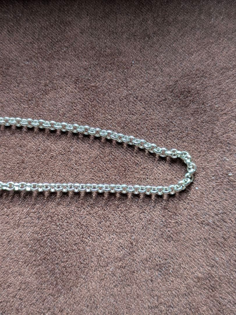 ほぼ未使用 クロムハーツ ロールチェーン ２４インチ