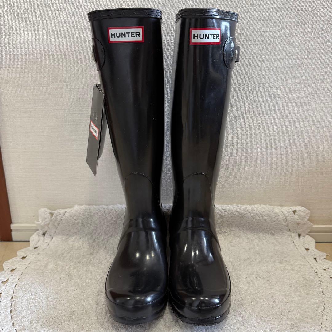 【美品】HUNTER オリジナル レインブーツ UK4（EU37/US6）