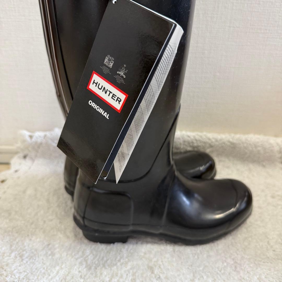 【美品】HUNTER オリジナル レインブーツ UK4（EU37/US6）