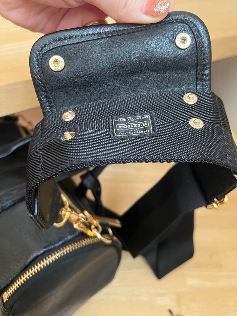 【美品】ポーターガール ミニアチュール 2WAY ボストンバッグソリッド