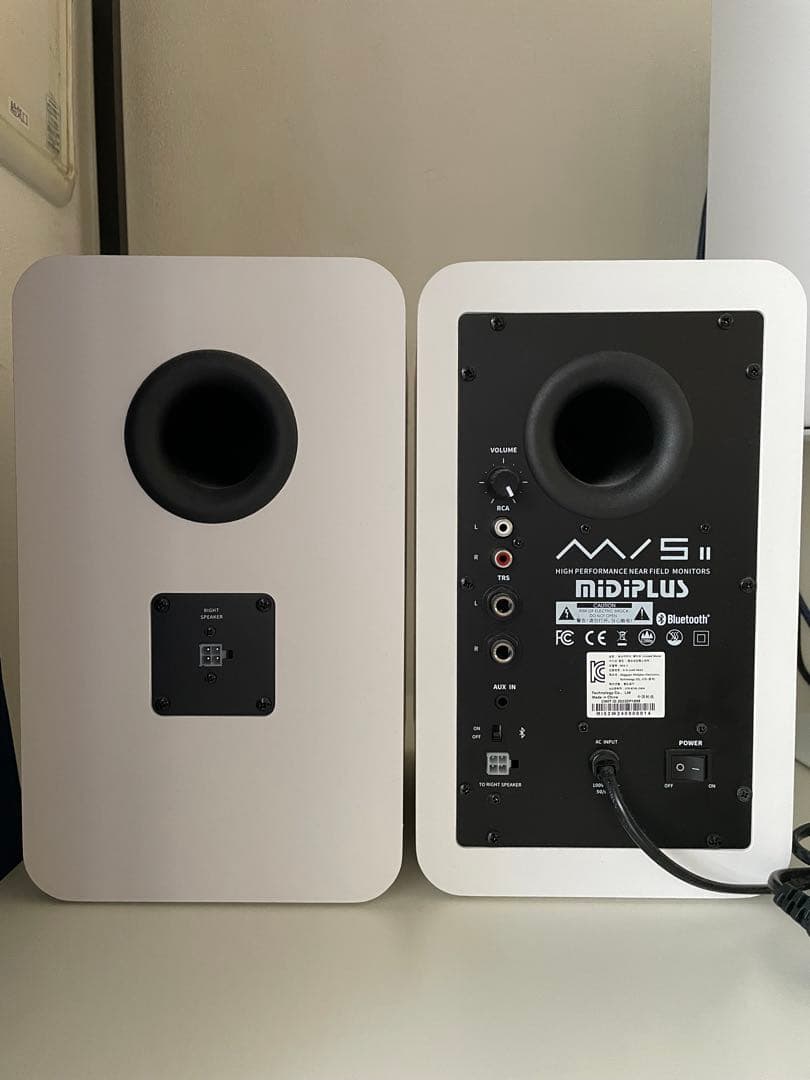 midiPLUS M5 II ホワイト アクティブスピーカー