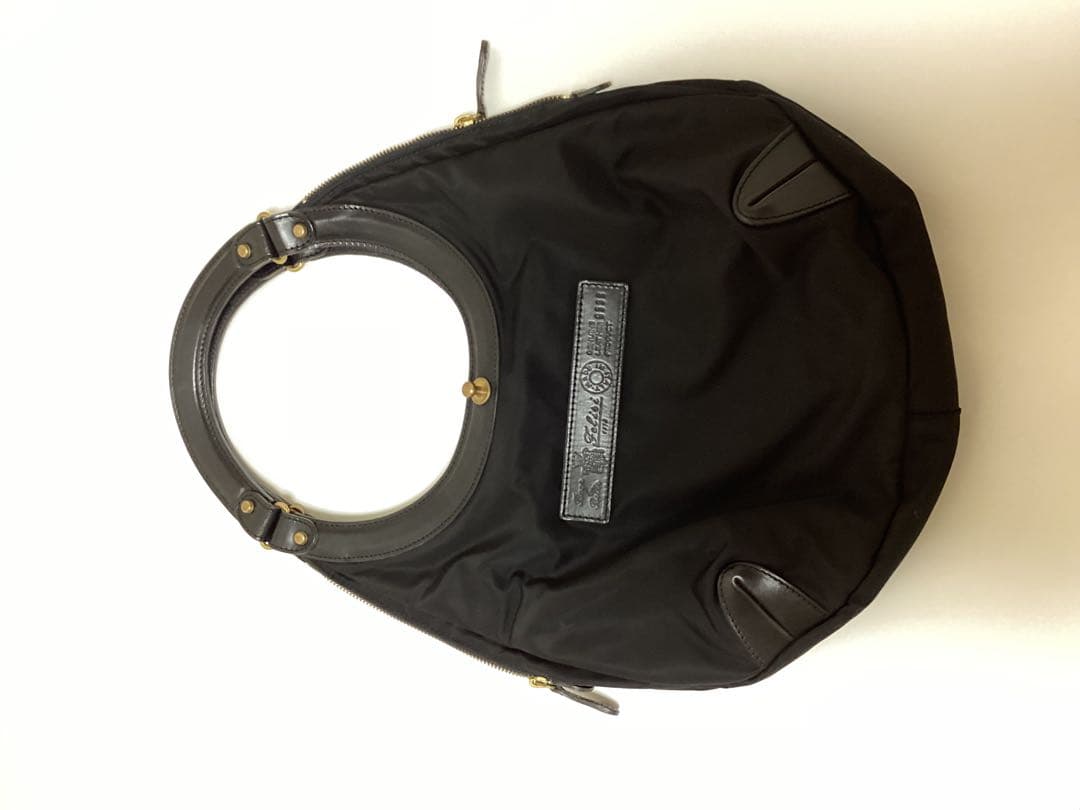 Felisi フェリージ　サークルバッグ　ブラック　ハンドバッグ