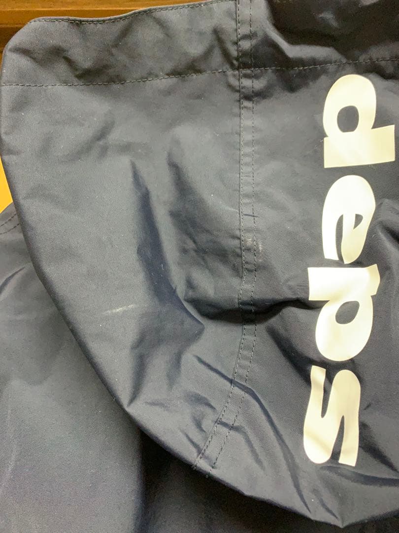 deps ボックスロゴ ブラック アノラックジャケット