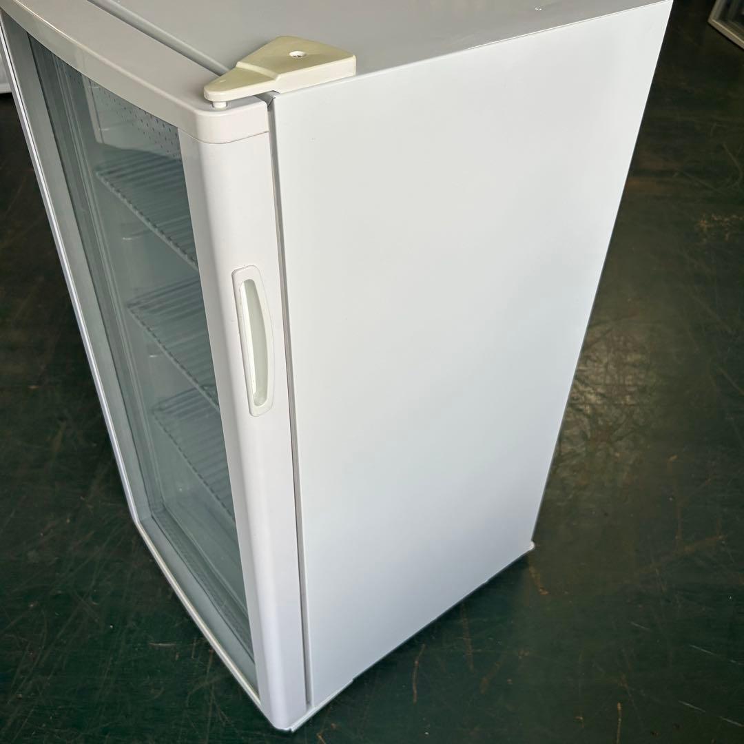 144業務用 冷蔵ショーケース オフィスコンビニ XW-105 左右開き 小型