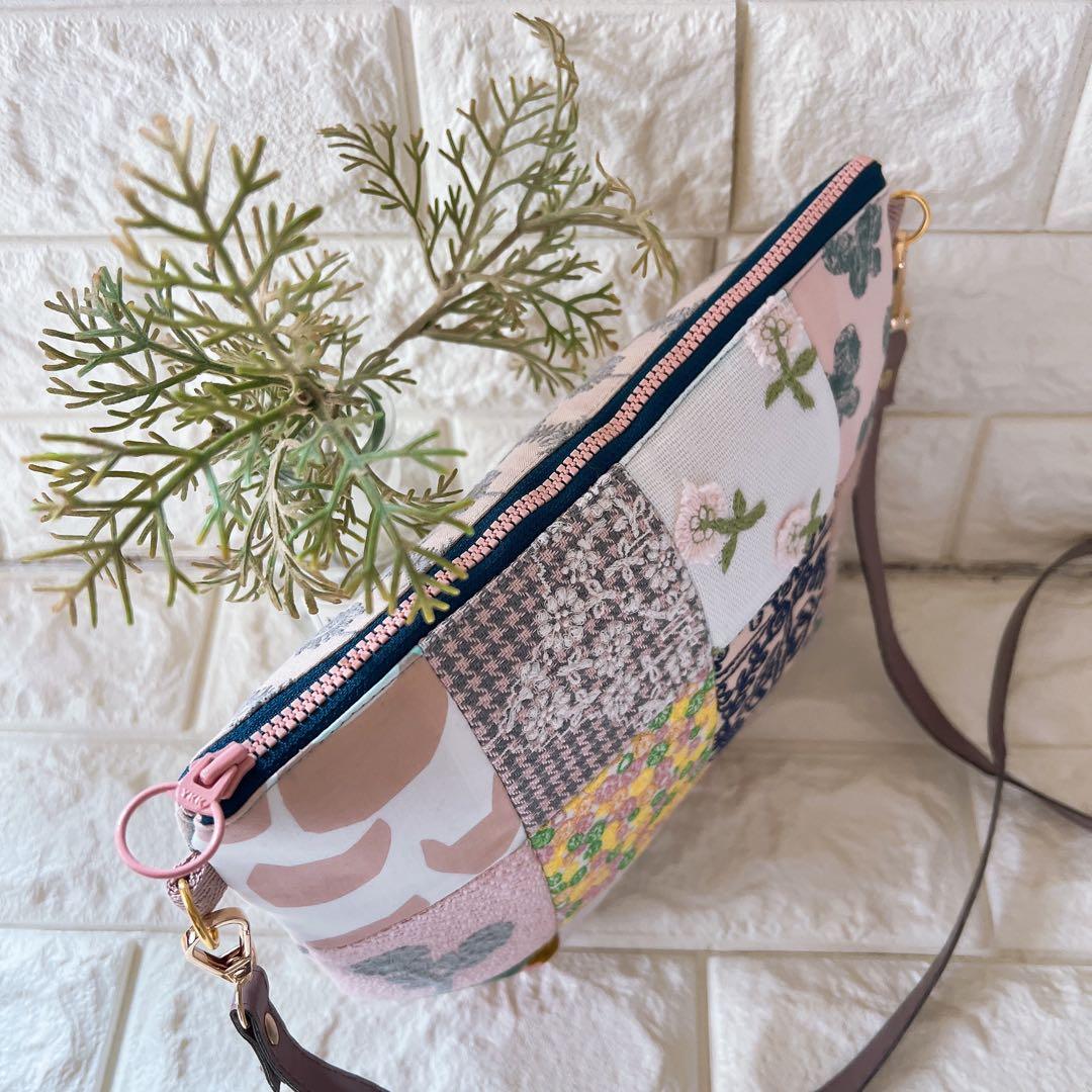 ミナペルホネン ハンドメイド ショルダーバッグ サコッシュ バッグ ポーチ