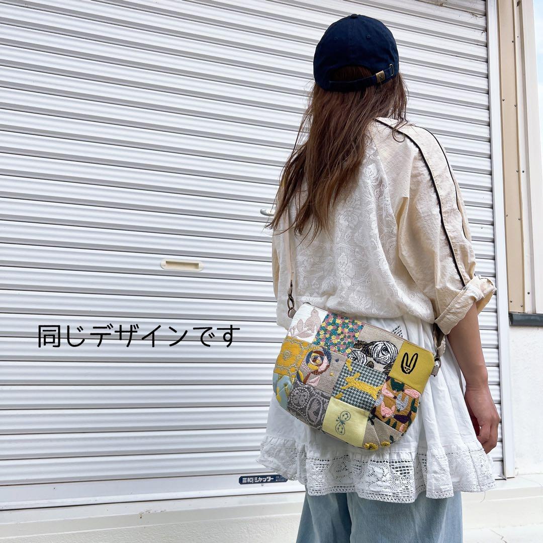 ミナペルホネン ハンドメイド ショルダーバッグ サコッシュ バッグ ポーチ