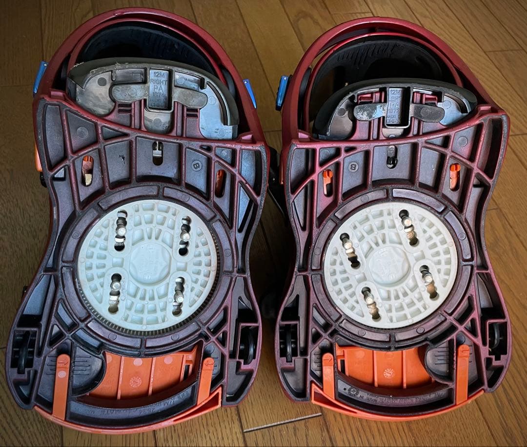 FLUX スノーボード ビンディング /レッド Msize