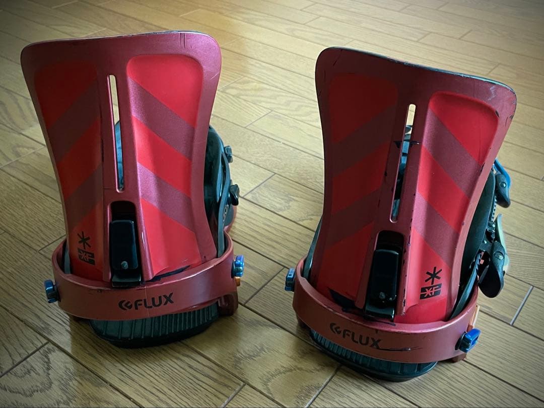 FLUX スノーボード ビンディング /レッド Msize