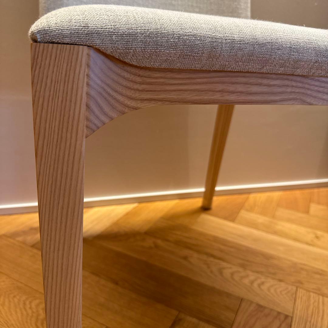 くりきんとん　カッシーナ　椅子　アームレスチェア