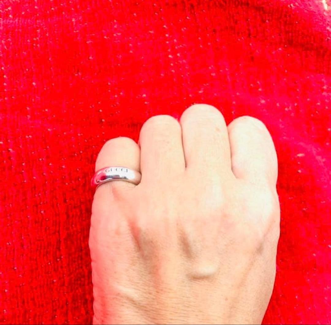 GUCCI リング　丸甲