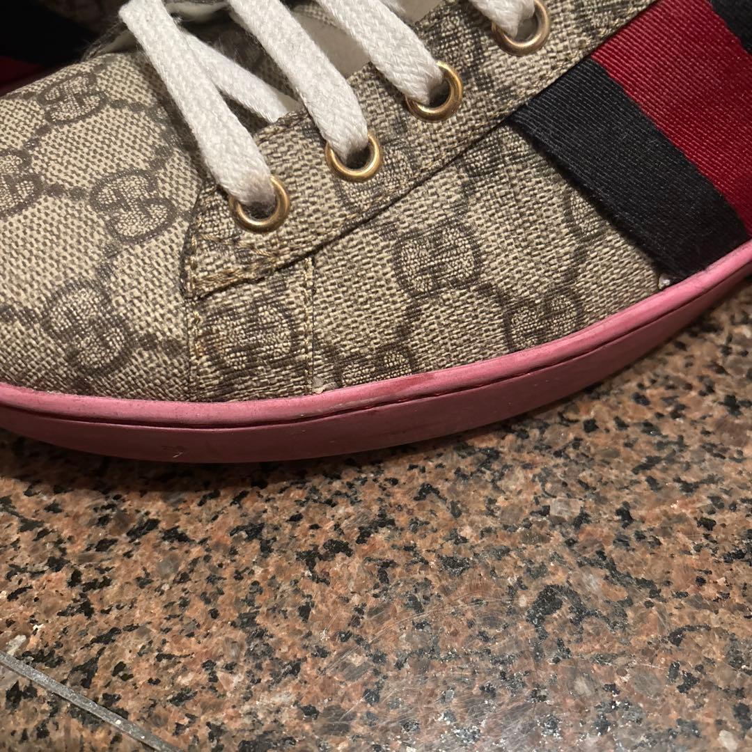 GUCCI GGスプリーム ハイカットスニーカー
