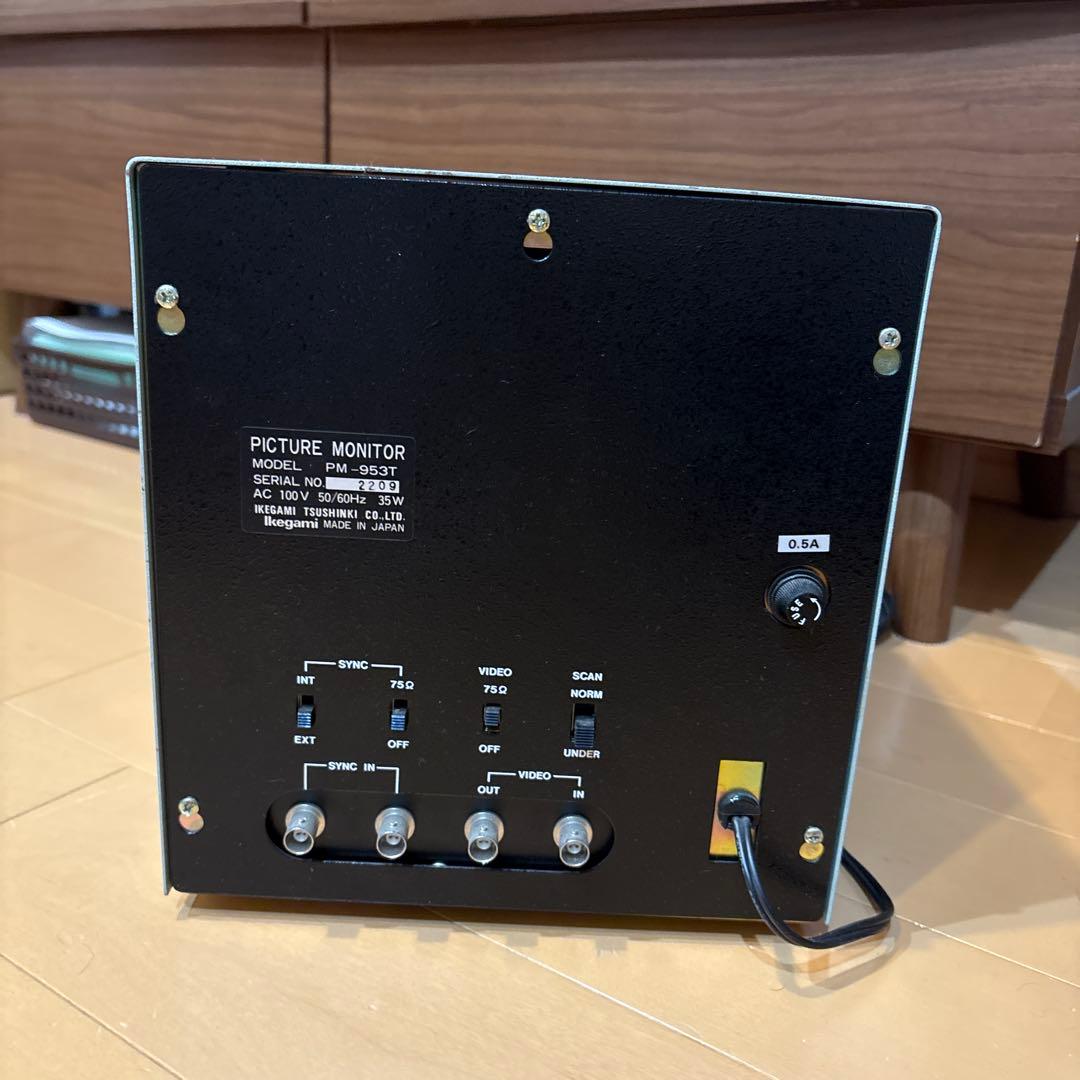 ブラウン管モニター　アンティーク　昭和
