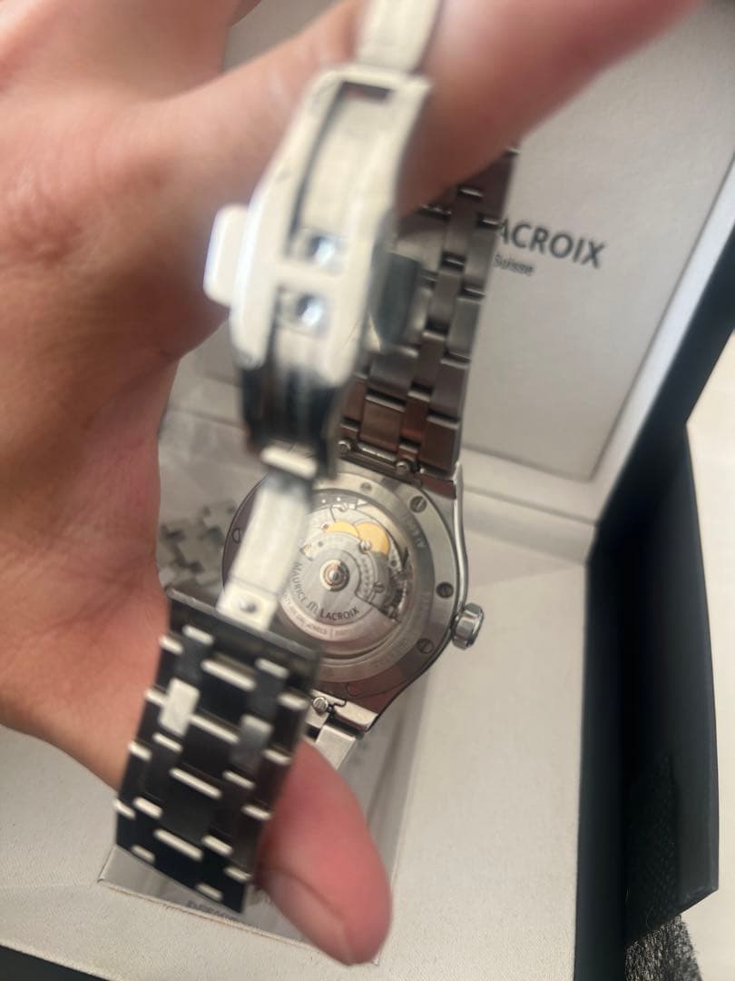 Maurice Lacroix アイコン ブラック39mm