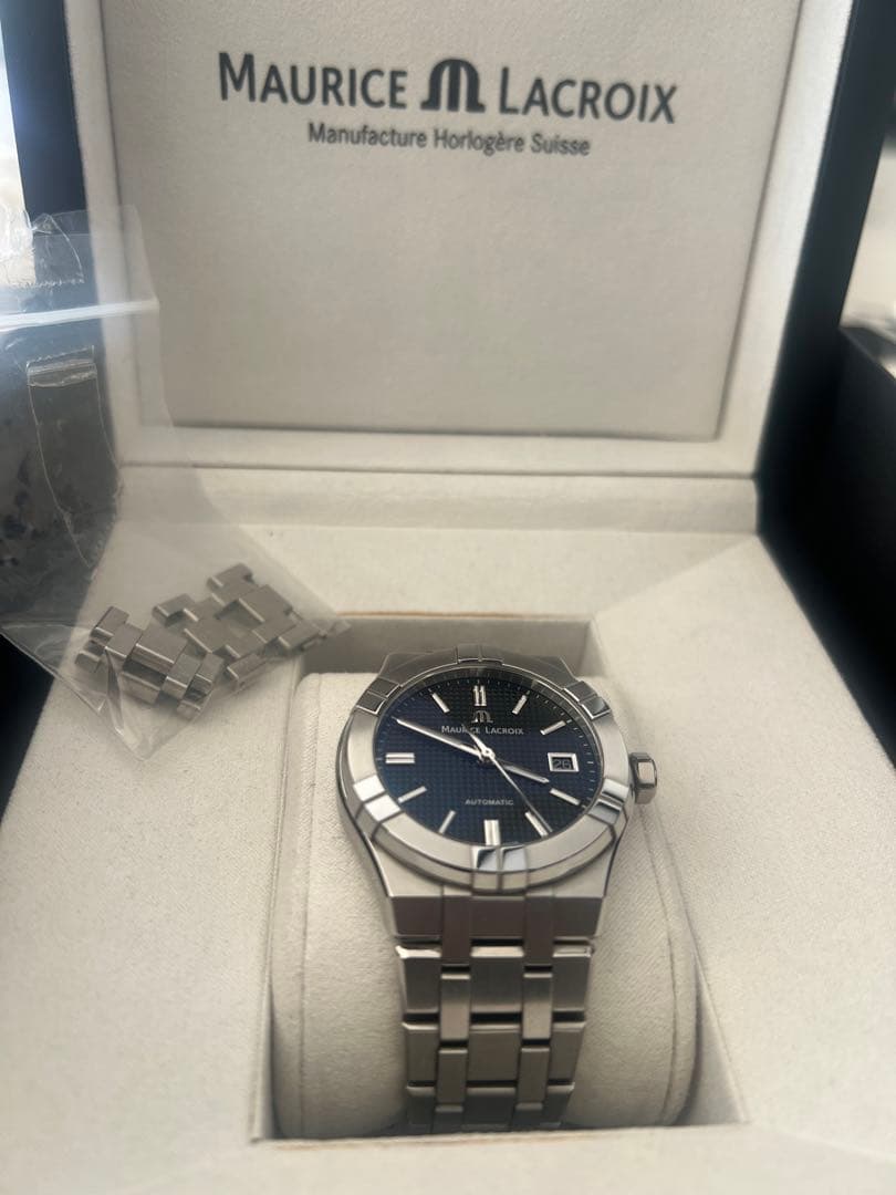 Maurice Lacroix アイコン ブラック39mm