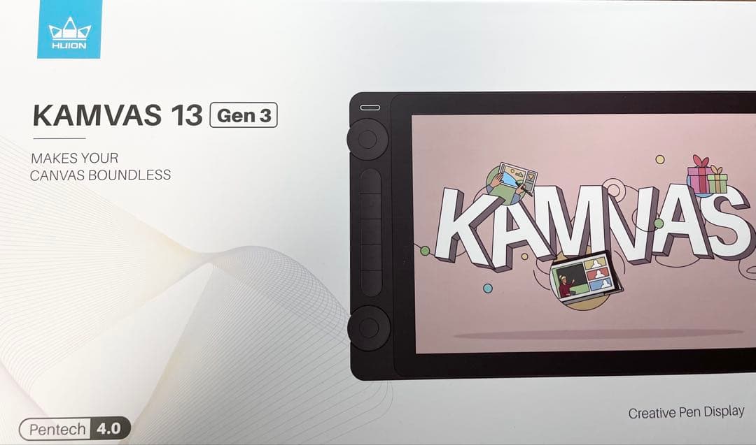Huion KAMVAS 13 Gen 3 液晶ペンタブレット本体