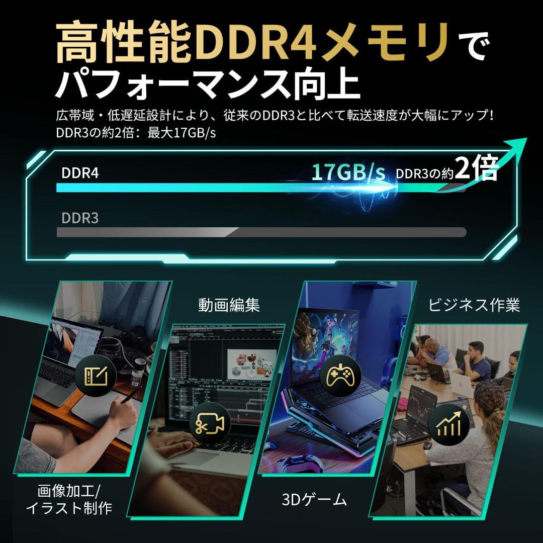 ノートPC用メモリ 16GB PC4-25600(DDR4-3200)